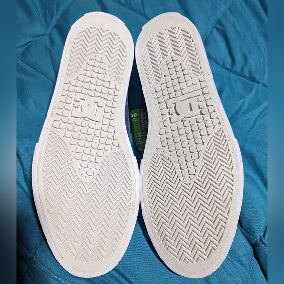 DC Men's Manual Textile SE Shoes Blue Haze / 8.5 men's 10 women's - Picture 4 of 6